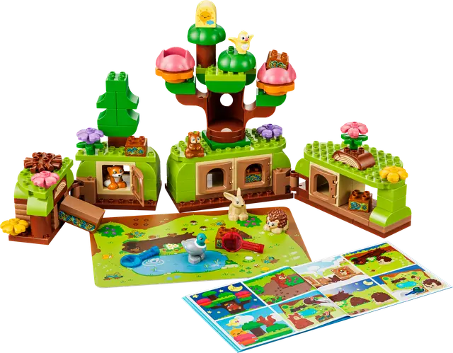 Lego® Wald mit wilden Tieren