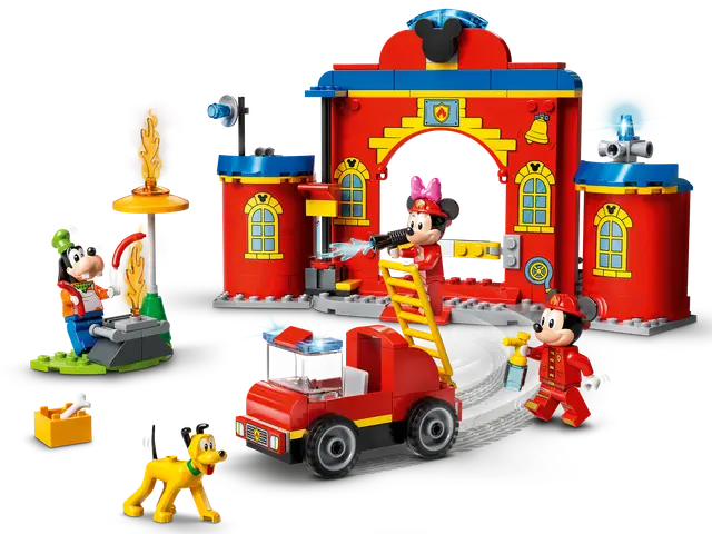 Lego® Mickys Feuerwehrstation und Feuerwehrauto