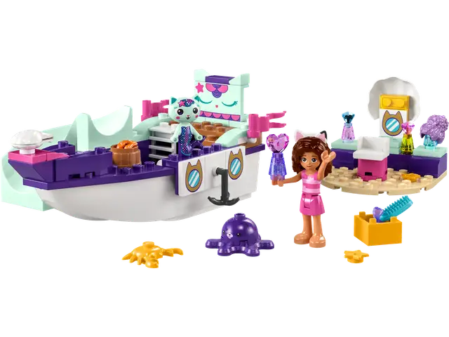 Lego® Gabbys und Meerkätzchens Schiff und Spa