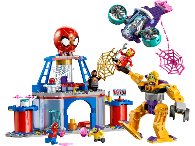 Lego Das Hauptquartier von Spideys Team