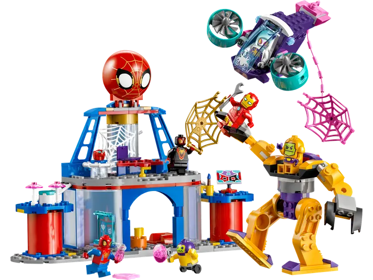 Lego Das Hauptquartier von Spideys Team