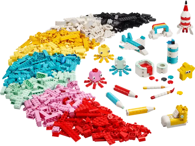 Lego® Kreativ-Bauset mit bunten Steinen