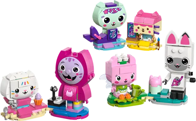 Lego® Gabbys Katzenfreunde aus  Steinen
