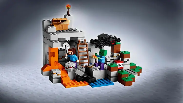 Lego Sets 21113 The Cave LEGO Minecraft 21113 The Cave 100