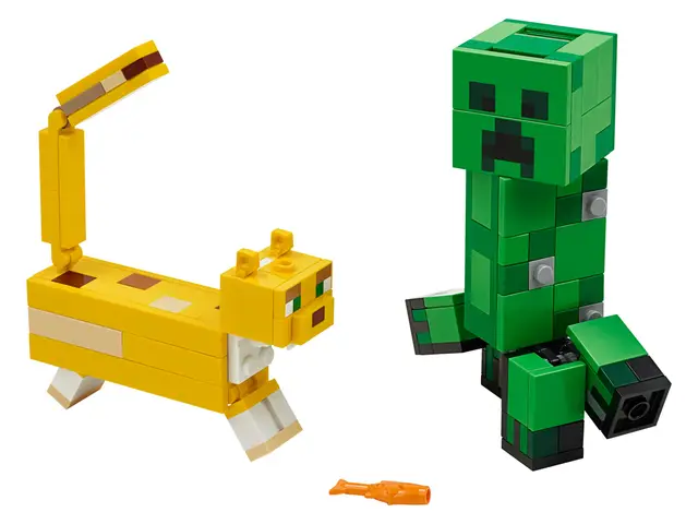 Lego® BigFig Creeper™ und Ozelot