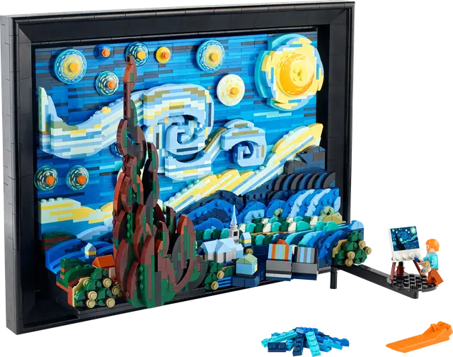 Lego® Vincent van Gogh – Sternennacht