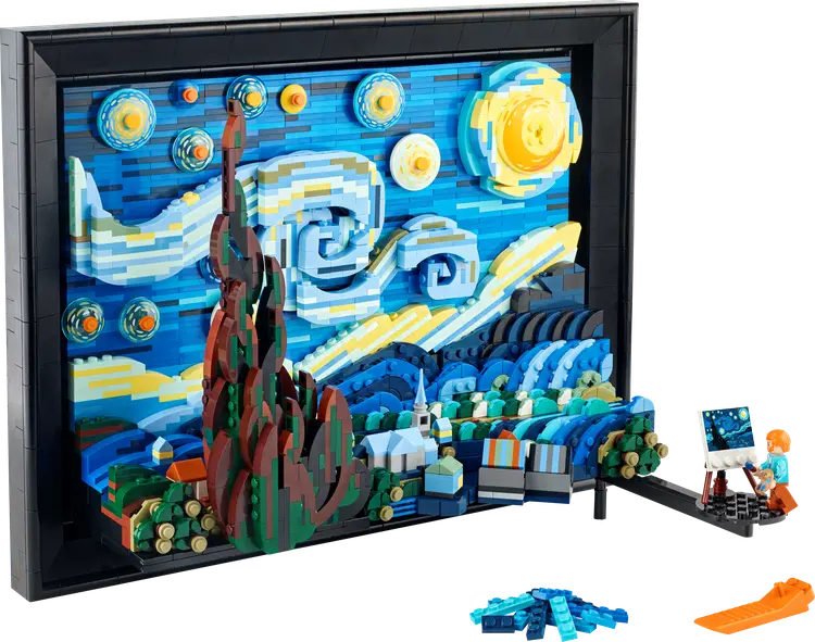 Lego Vincent van Gogh – Sternennacht