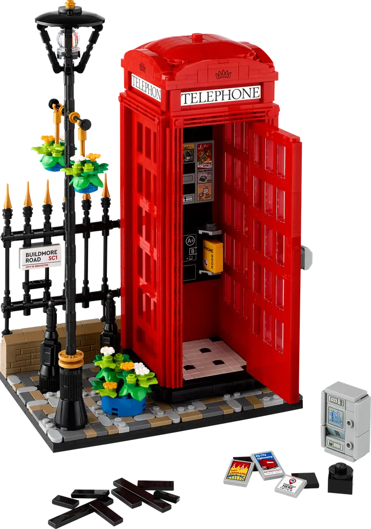 Lego Rote Londoner Telefonzelle