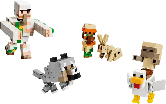 Lego® Angriff des Hühnerreiters in der Wüste