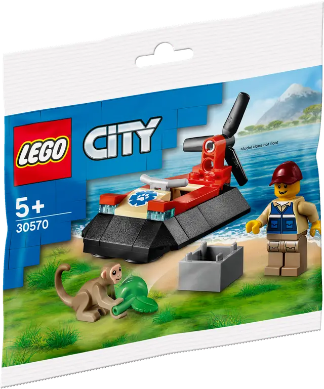 Lego® Luftkissenboot für Tierrettungen