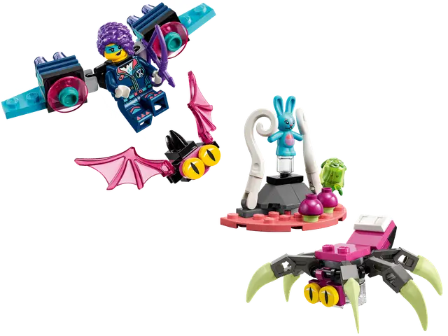 Lego® Z-Blobs und Bunchus Flucht vor der Spinne