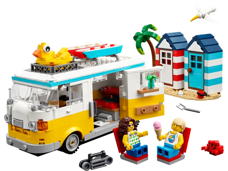 Lego Strandcampingbus