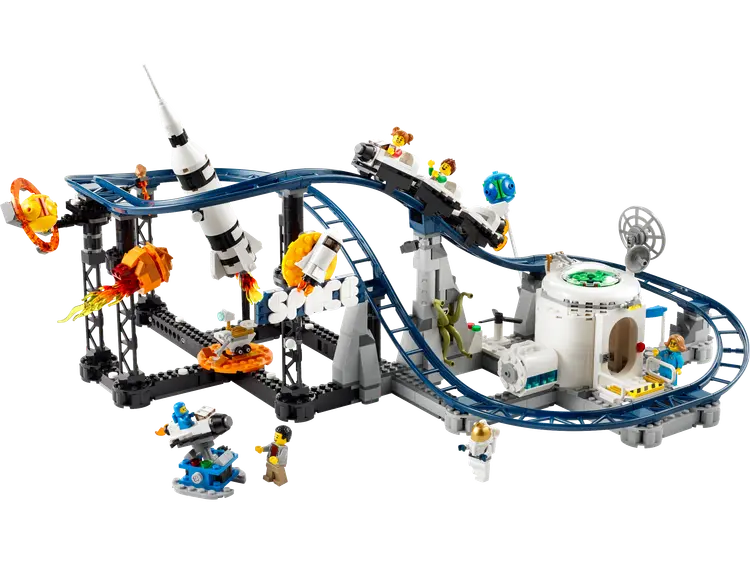 Lego Weltraum-Achterbahn