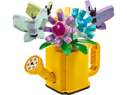 Lego Gießkanne mit Blumen