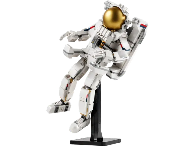 Lego Astronaut im Weltraum