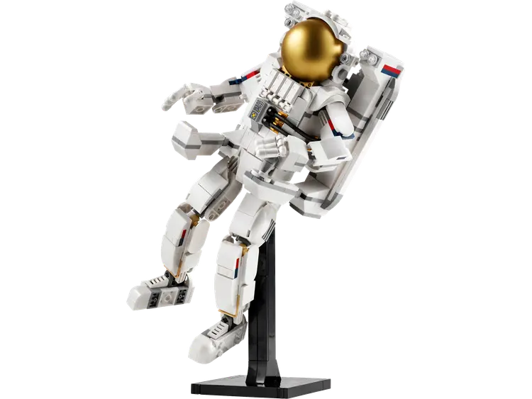 Lego Astronaut im Weltraum