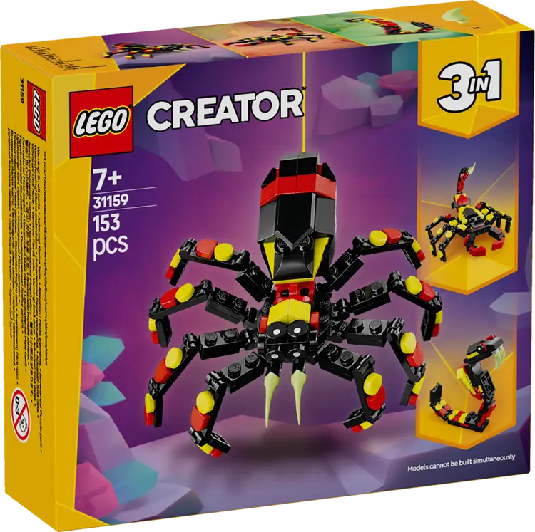 ♡ Wild Animals: Surprising Spider 31159 | LEGO® Creator | reBricker