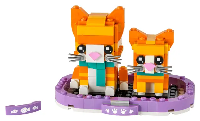 Lego® Rot getigerte Katze
