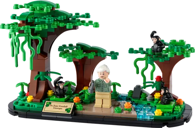 Lego® Hommage an Jane Goodall