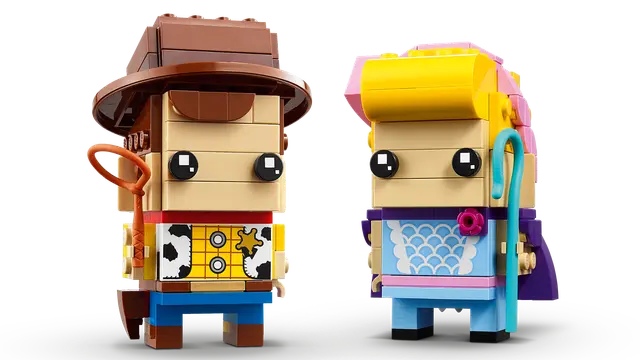 Lego Woody und Porzellinchen