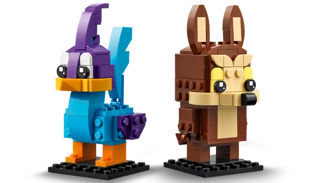 Lego® Road Runner & Wile E. Coyote