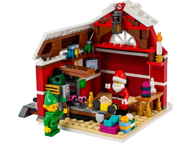 Lego® Werkstatt des Weihnachtsmanns