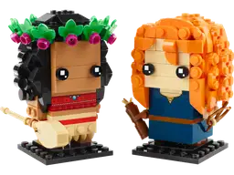 Lego Vaiana und Merida