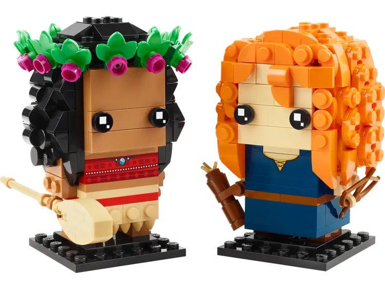 Lego Vaiana und Merida