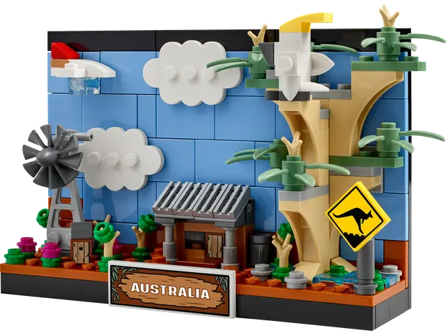 Lego® Postkarte aus Australien