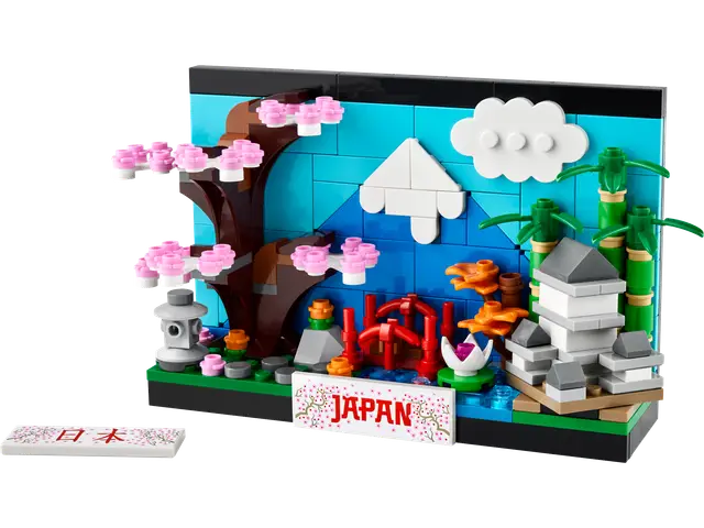 Lego® Postkarte aus Japan