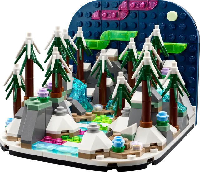 Lego® Diorama Polarlichter