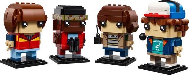 Lego® Mike, Dustin, Lucas and Will Figures