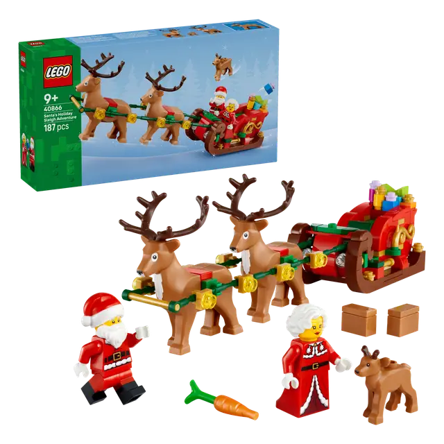 Lego® Abenteuerliche Schlittenfahrt des Weihnachtsmanns