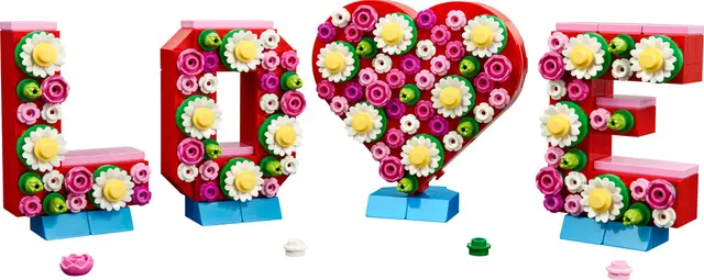 Lego® LOVE – 4 Buchstaben