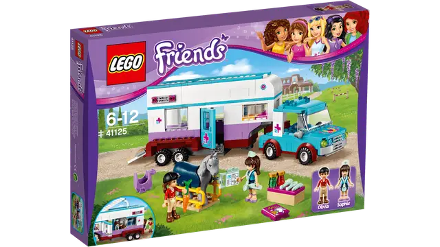 Lego® Pferdeanhänger und Tierärztin