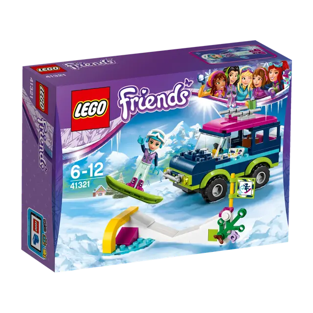 Lego® Geländewagen im Wintersportort