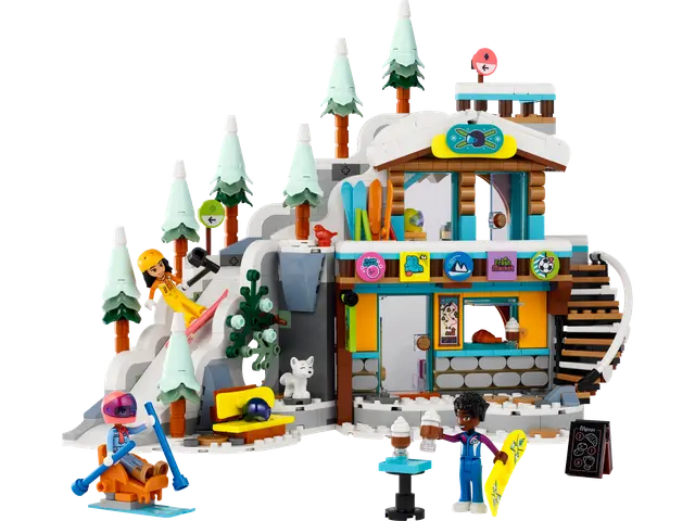 Lego Skipiste und Café