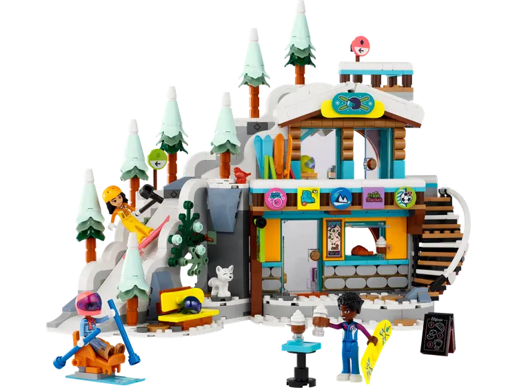 Lego Skipiste und Café