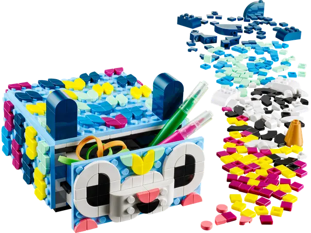 Lego® Tier-Kreativbox mit Schubfach