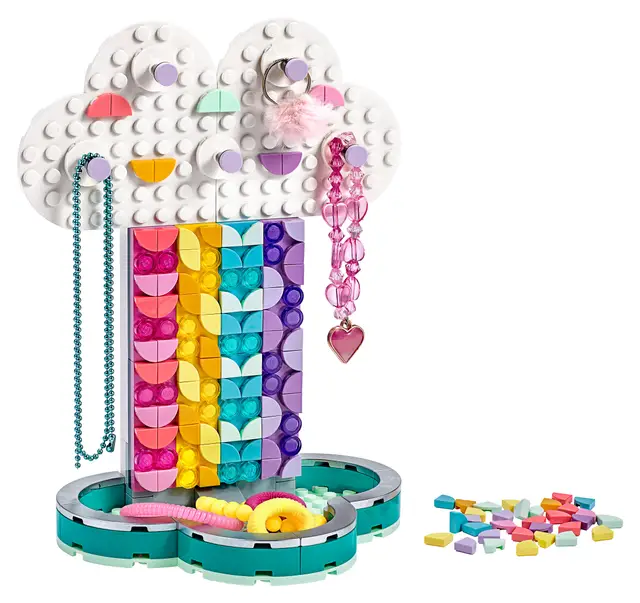 Lego® Rainbow Jewelry Stand