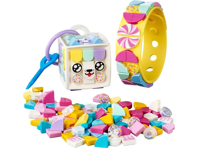 Lego® Candy Kitty Armband & Taschenanhänger