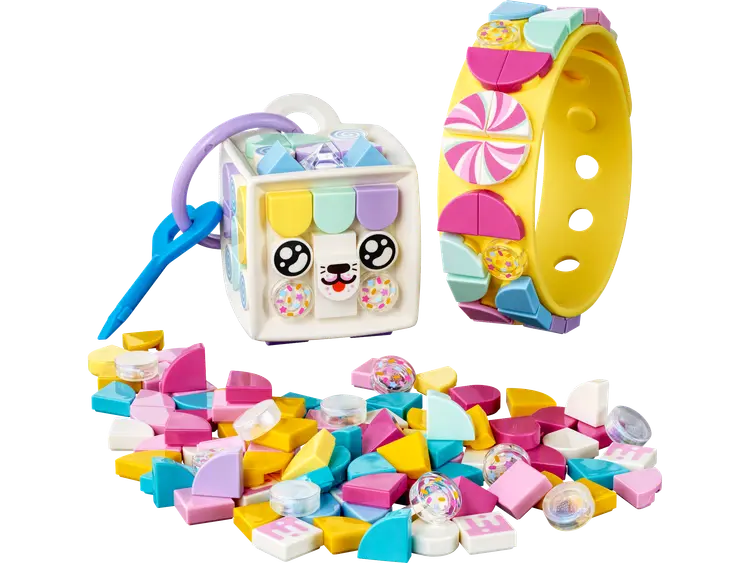 Lego Candy Kitty Armband & Taschenanhänger