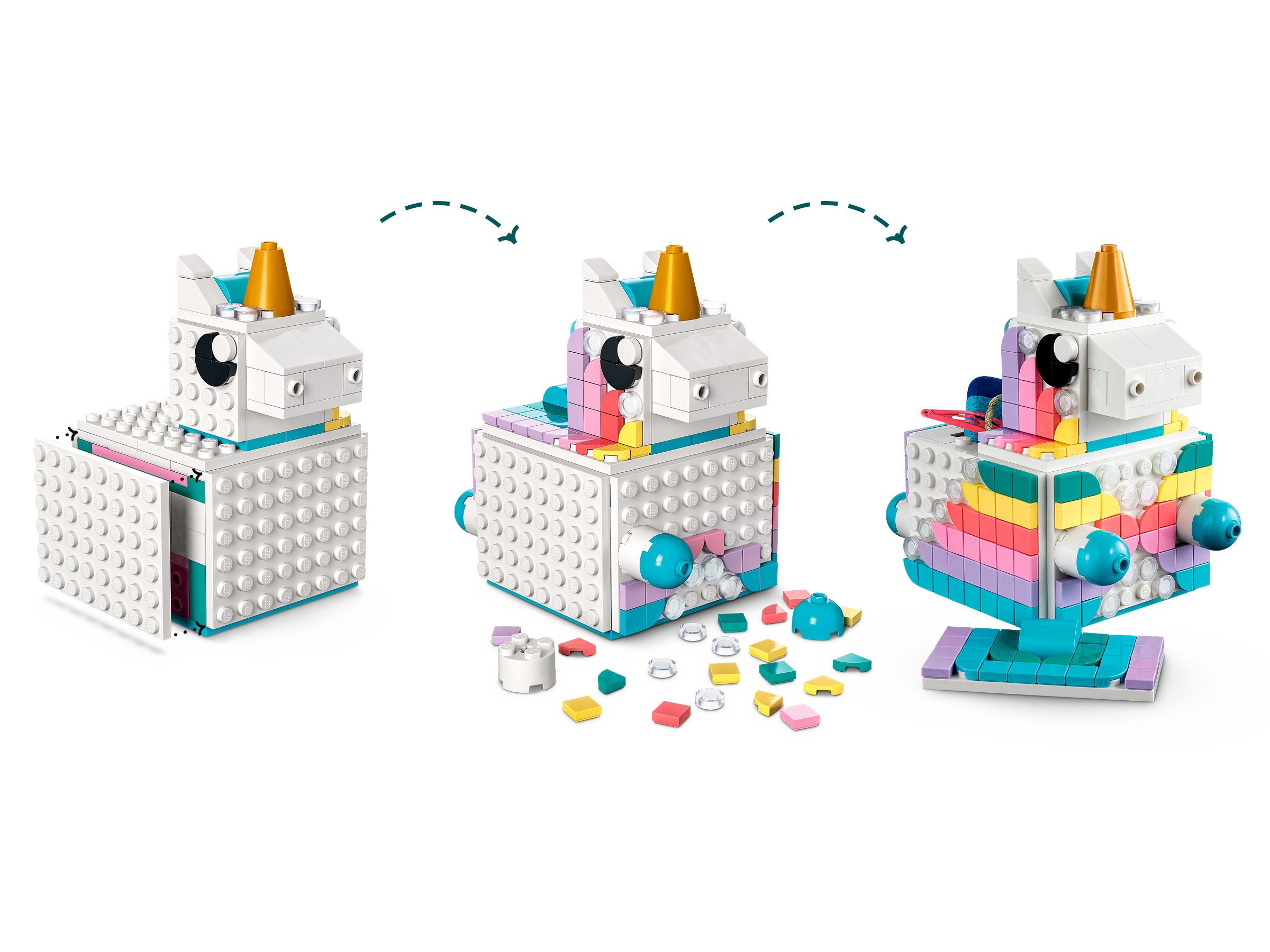Einhorn Familienkreativset 41962 | LEGO® DOTS