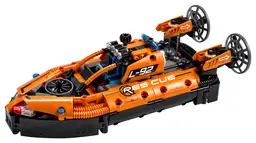 Lego Luftkissenboot für Rettungseinsätze