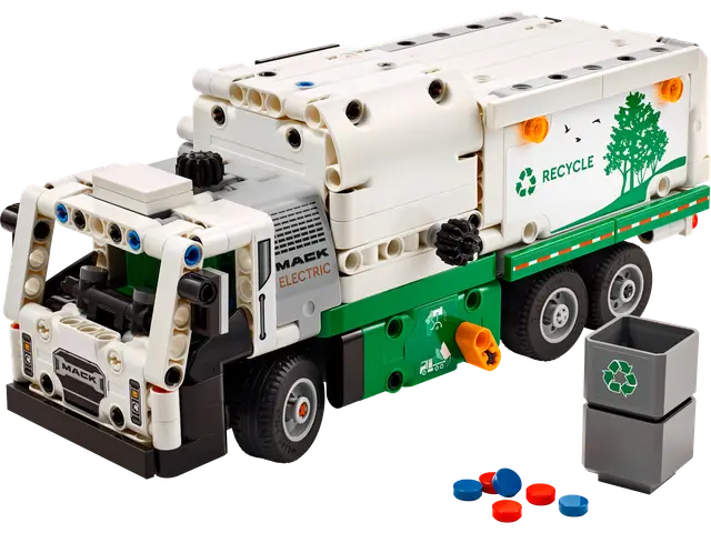 Lego® Mack LR Electric Müllwagen