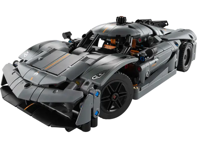 Lego® Koenigsegg Jesko Absolut Supersportwagen in Grau