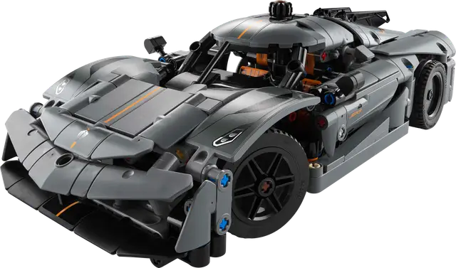 Lego® Koenigsegg Jesko Absolut Supersportwagen in Grau