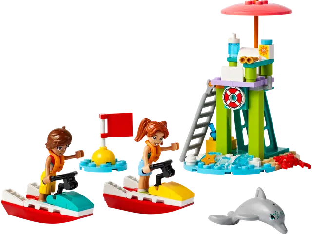 Lego® Rettungsschwimmer Aussichtsturm mit Jetskis