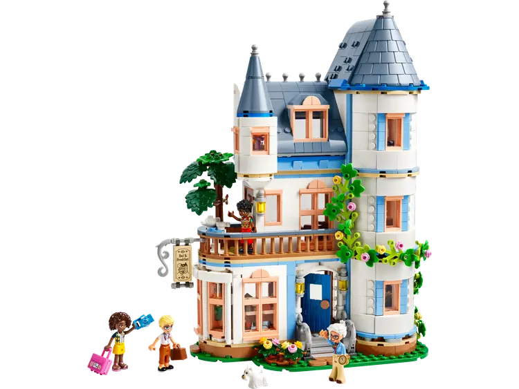 Lego Burg mit Ferienunterkunft