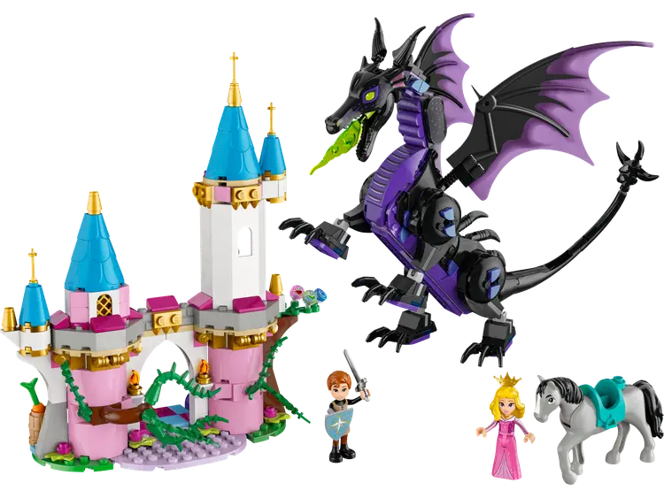 Lego Malefiz als Drache